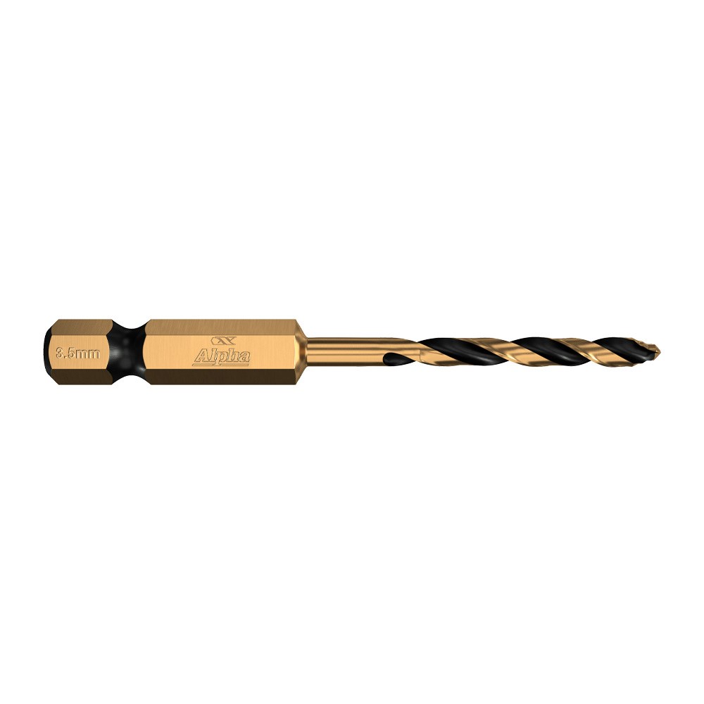 ALPHA ONSITE PLUS IMPACT STEP TIP DRILL BIT - 3.5MM